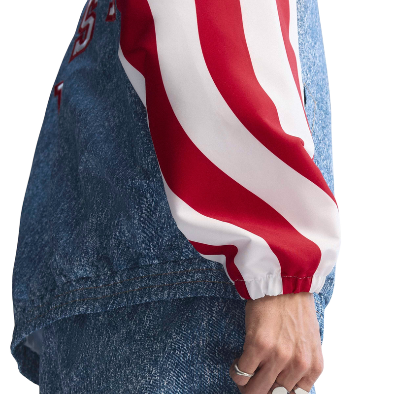 ADIDAS USA DENIM GRAPHIC JACKET KB2712