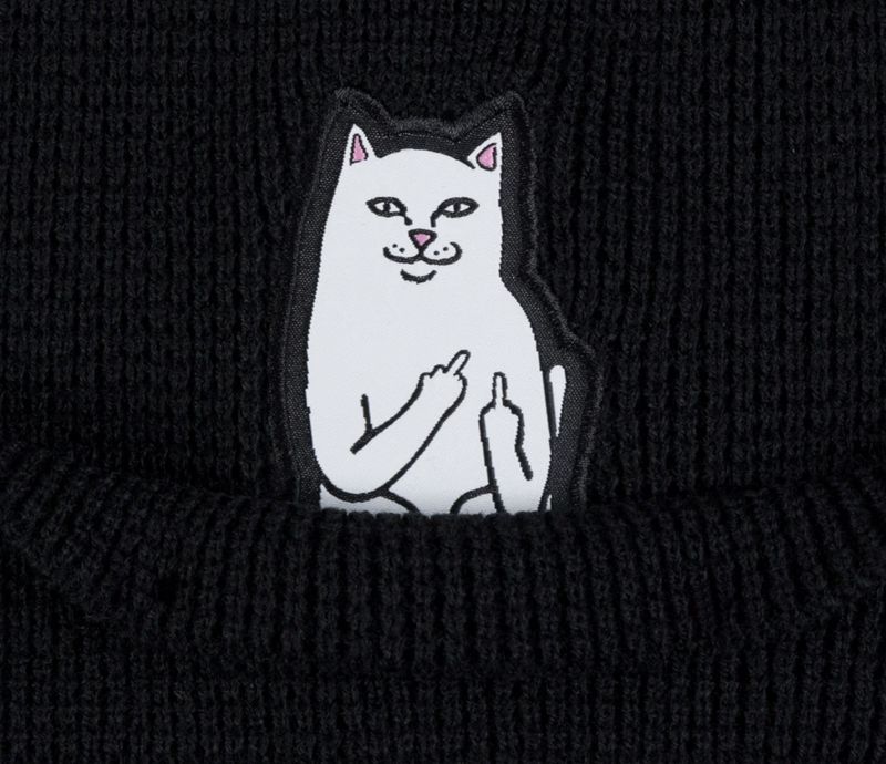 RIPNDIP LORD NERMAL BEANIE BLACK
