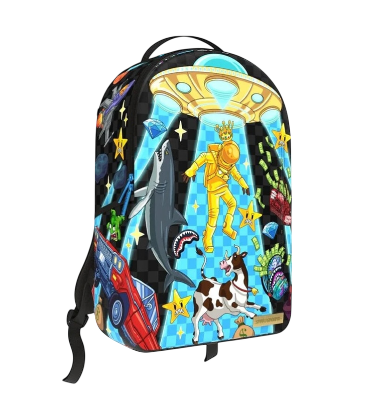 SPRAYGROUND SPACE WARPED RMX DLXSV BACKPACK