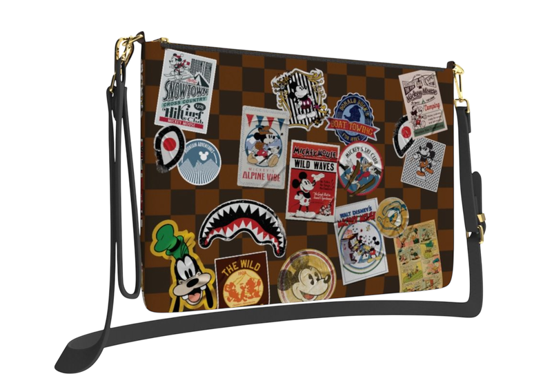 SPRAYGROUND MICKEY MOUSE GLOBAL MOGUL CROSSOVER CLUTCH