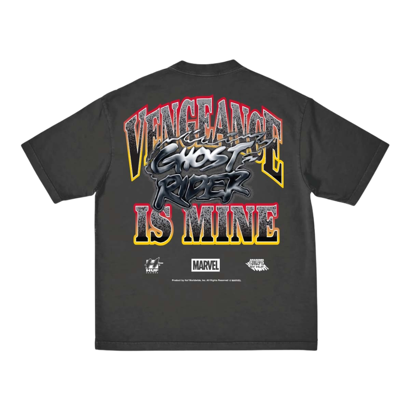 GHOST RIDER VENGEANCE SS TEE - WASHED BLACK