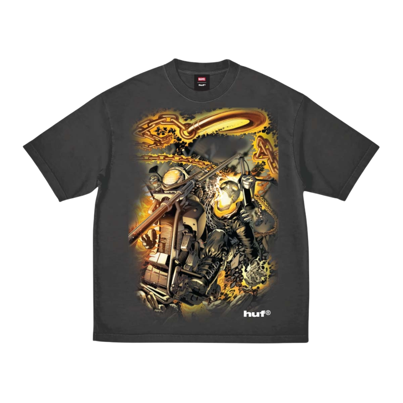 GHOST RIDER VENGEANCE SS TEE - WASHED BLACK