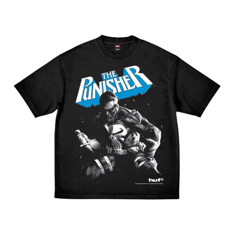 PUNISHER SS TEE - BLACK
