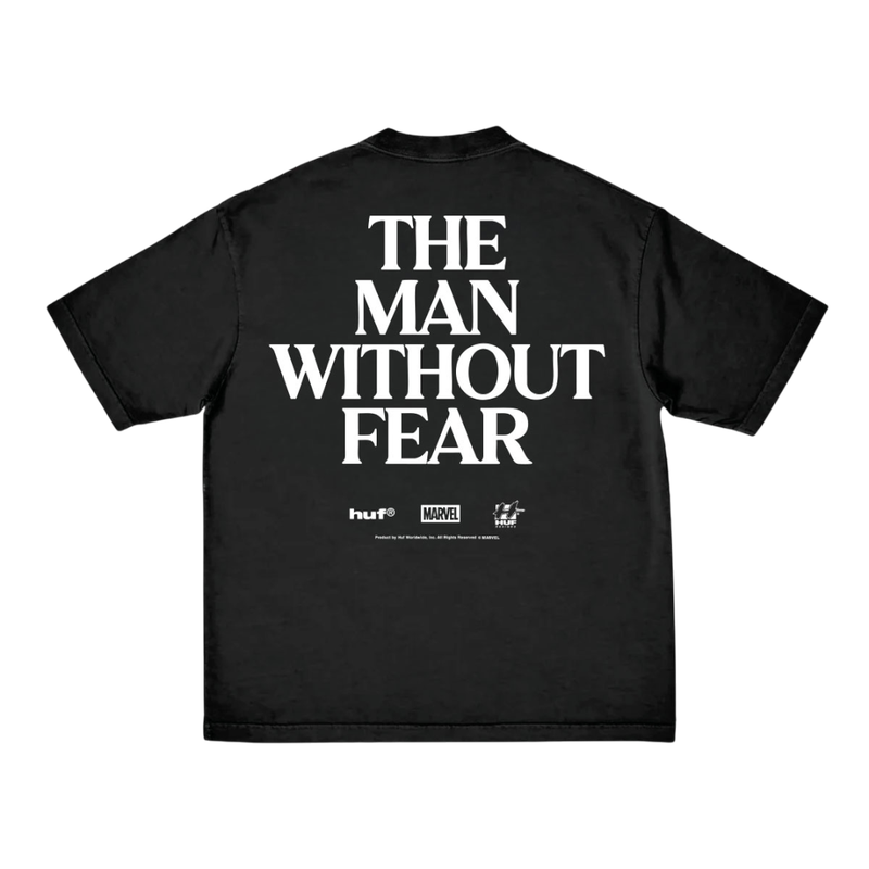 WITHOUT FEAR SS TEE - BLACK