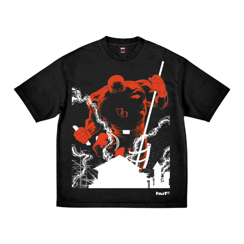 WITHOUT FEAR SS TEE - BLACK