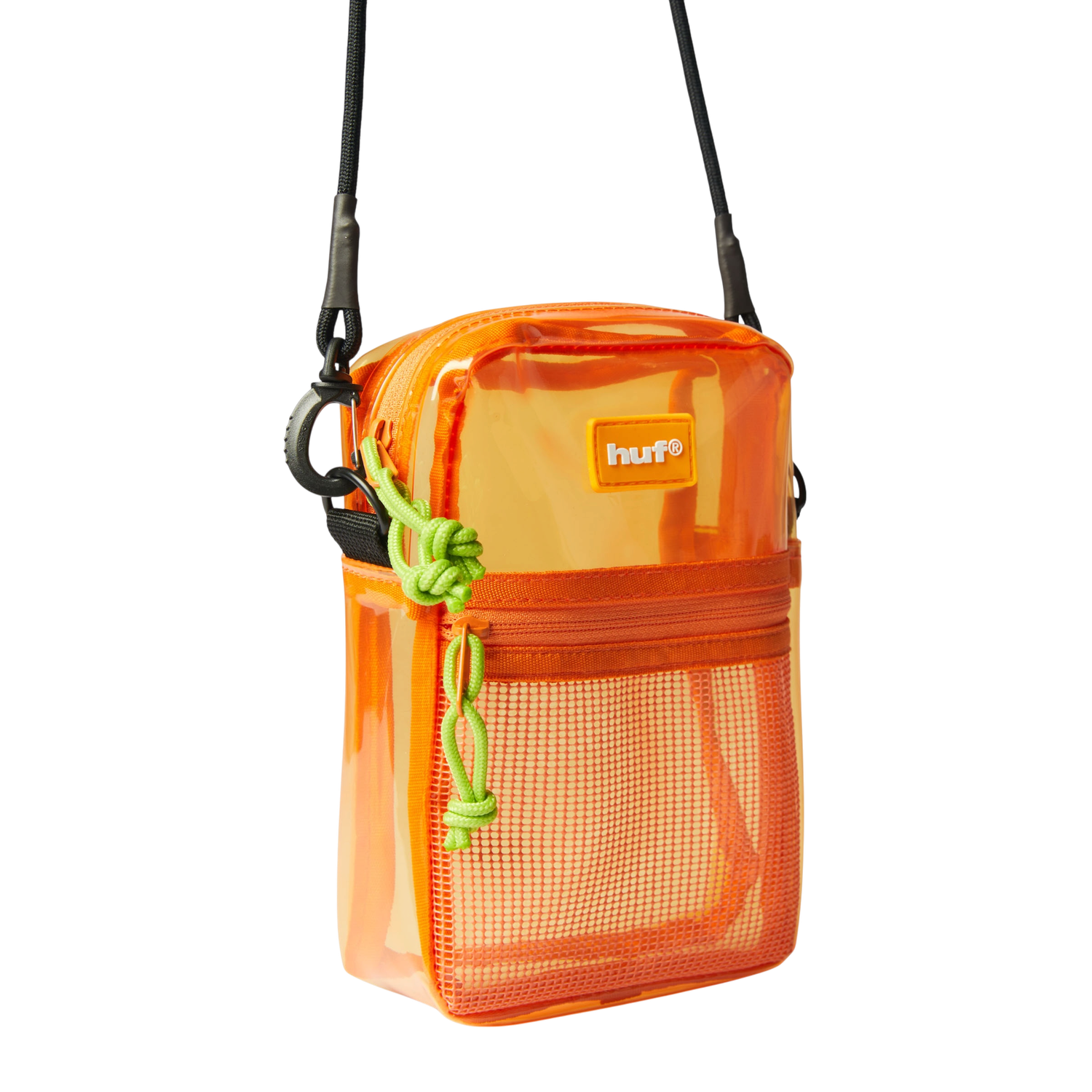 MERCER TRANSPARENT SIDE BAG - ORANGE