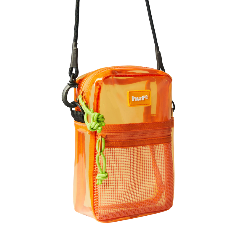 MERCER TRANSPARENT SIDE BAG - ORANGE MERCER TRANSPARENT SIDE BAG - ORANGE