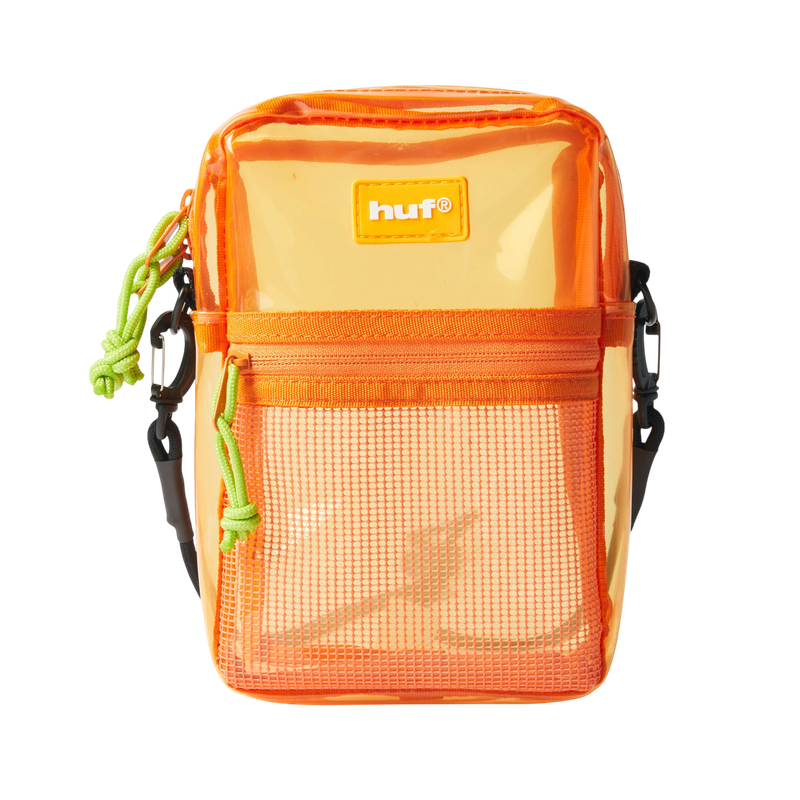 MERCER TRANSPARENT SIDE BAG - ORANGE