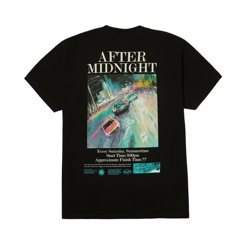 AFTER MIDNIGHT S/S TEE - BLACK AFTER MIDNIGHT S/S TEE - BLACK
