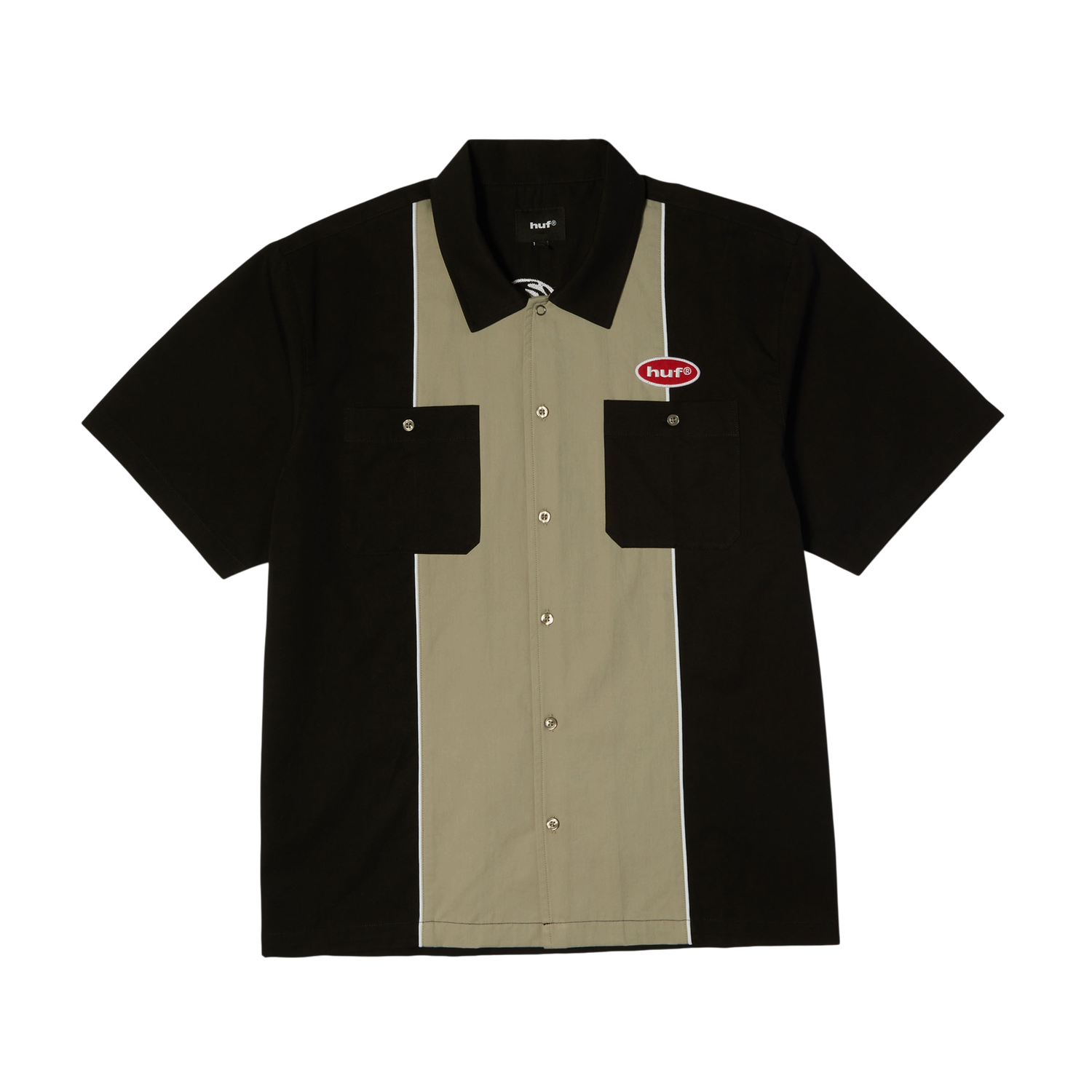 URETHANE S/S WORK SHIRT - BLACK URETHANE S/S WORK SHIRT - BLACK