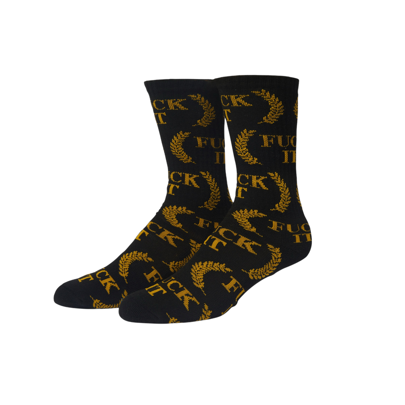 FUCK IT AWARD SOCK - BLACK FUCK IT AWARD SOCK - BLACK
