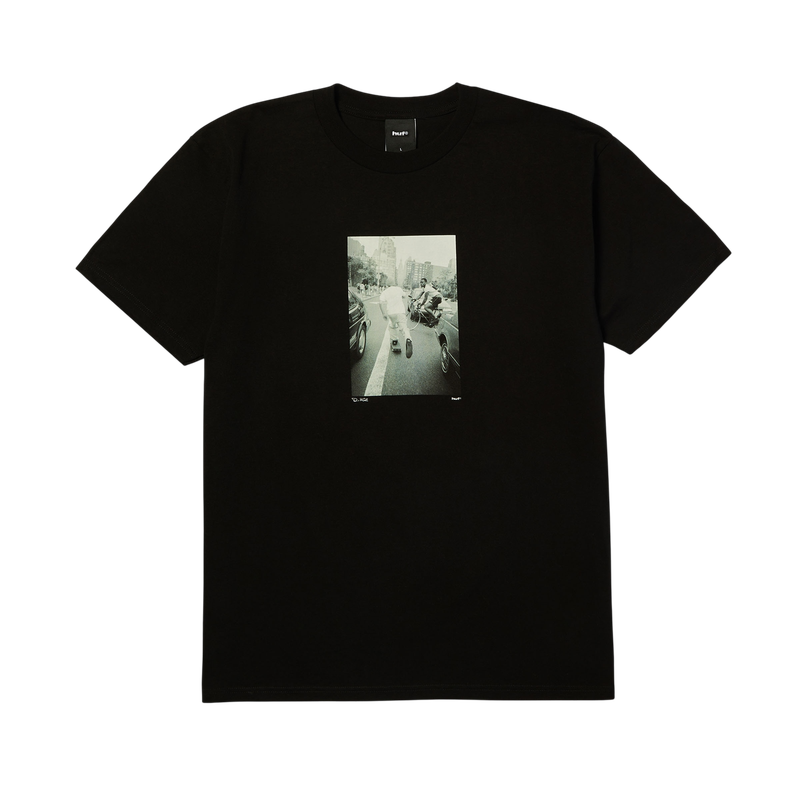 FIGHT THE TRAFFIC S/S TEE - BLACK FIGHT THE TRAFFIC S/S TEE - BLACK
