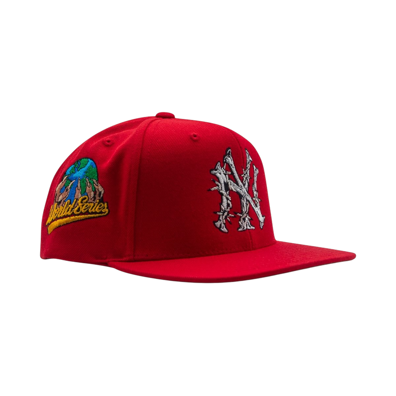 NY Barbed Wire Snapback Hat