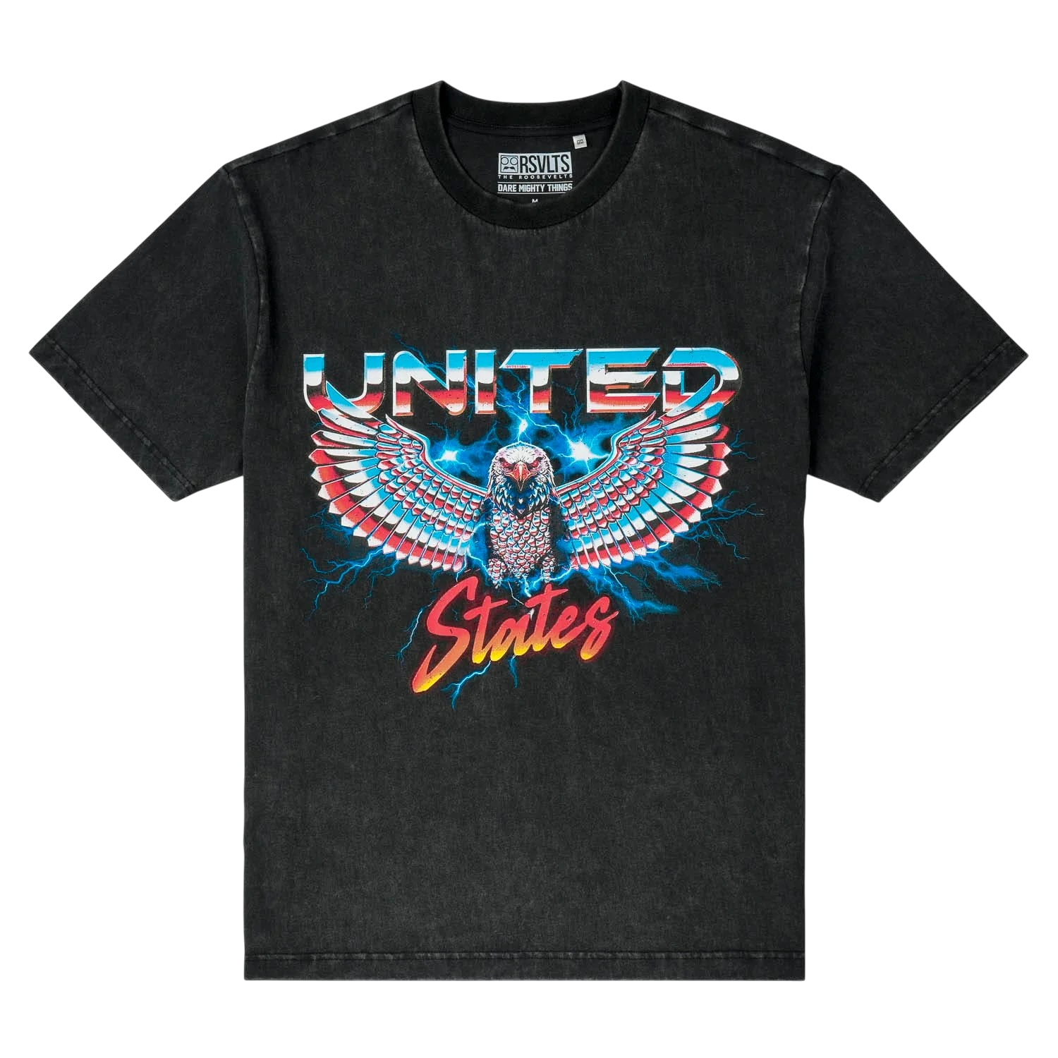 RSVTLS United States of Metal – Vintage Crewneck Tee RSVTLS United States of Metal – Vintage Crewneck Tee