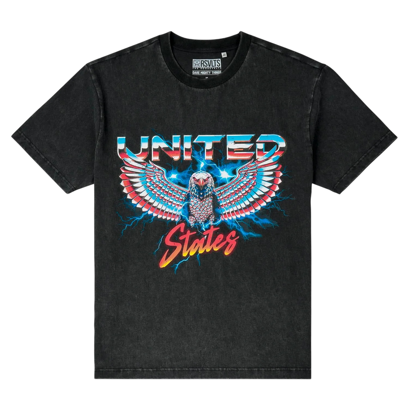 RSVTLS United States of Metal – Vintage Crewneck Tee RSVTLS United States of Metal – Vintage Crewneck Tee