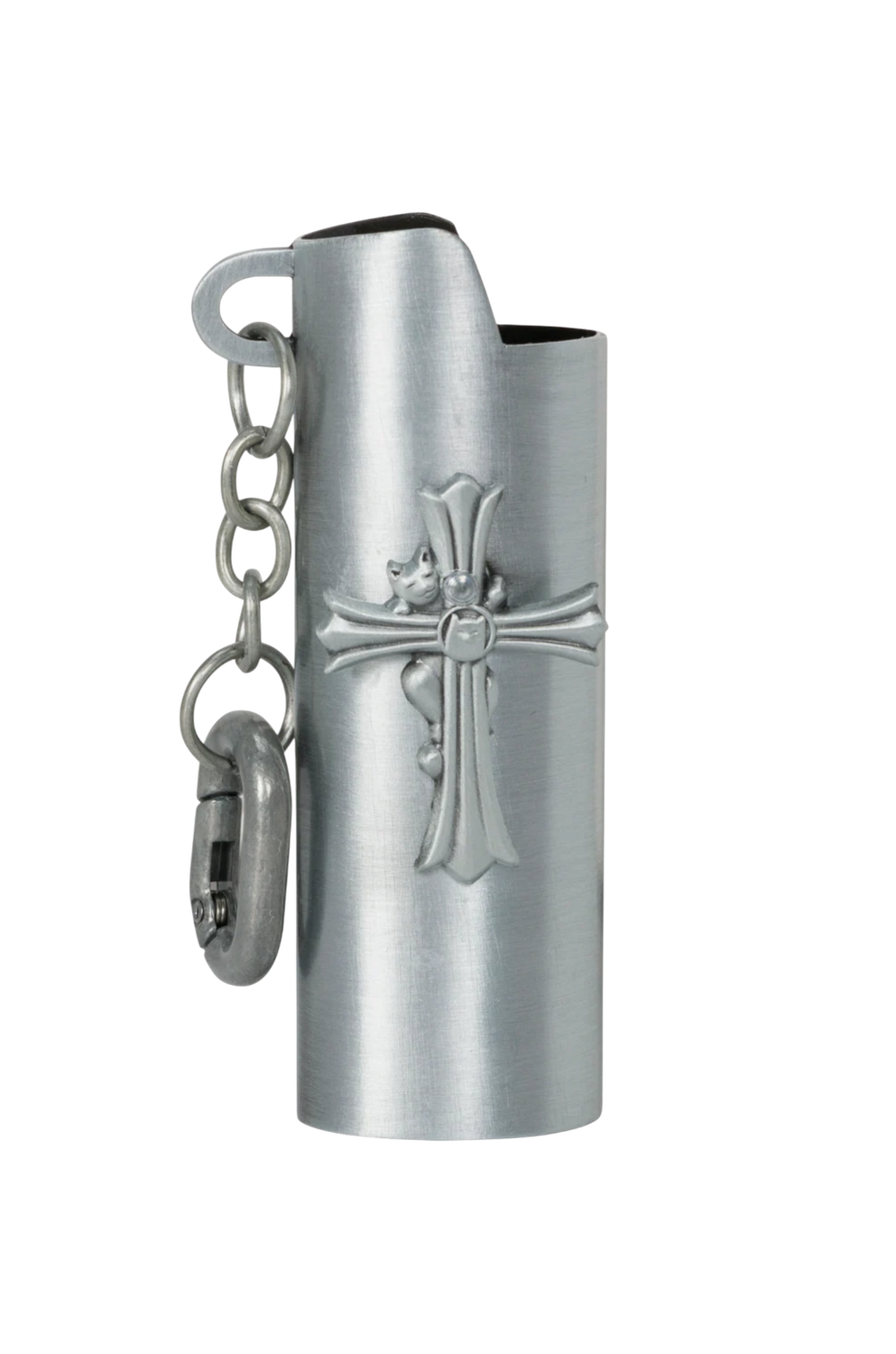 RIPNDIP NERM CROSS LIGHTER KEYCHAIN (SILVER) RIPNDIP NERM CROSS LIGHTER KEYCHAIN (SILVER)