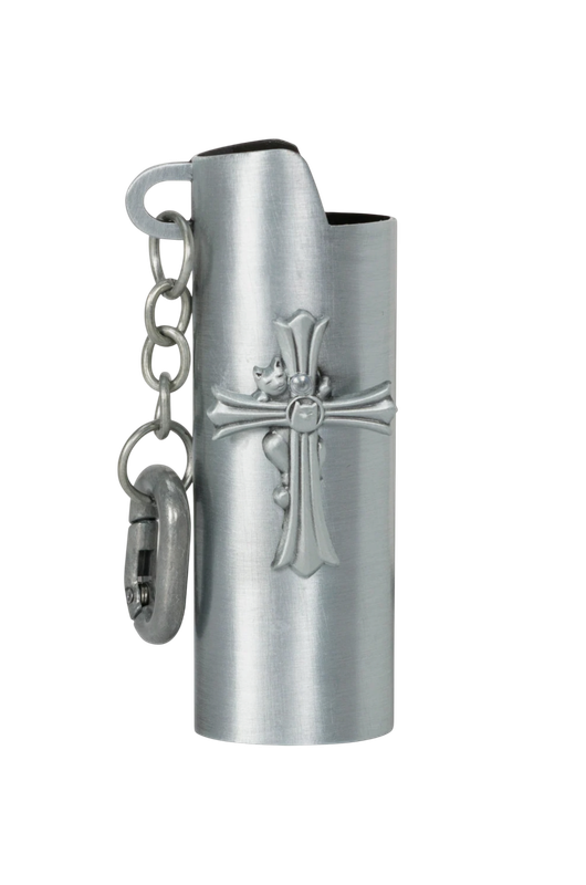 RIPNDIP NERM CROSS LIGHTER KEYCHAIN (SILVER) RIPNDIP NERM CROSS LIGHTER KEYCHAIN (SILVER)
