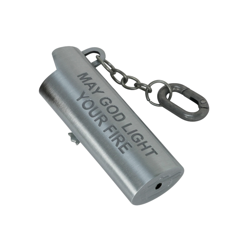RIPNDIP NERM CROSS LIGHTER KEYCHAIN (SILVER)