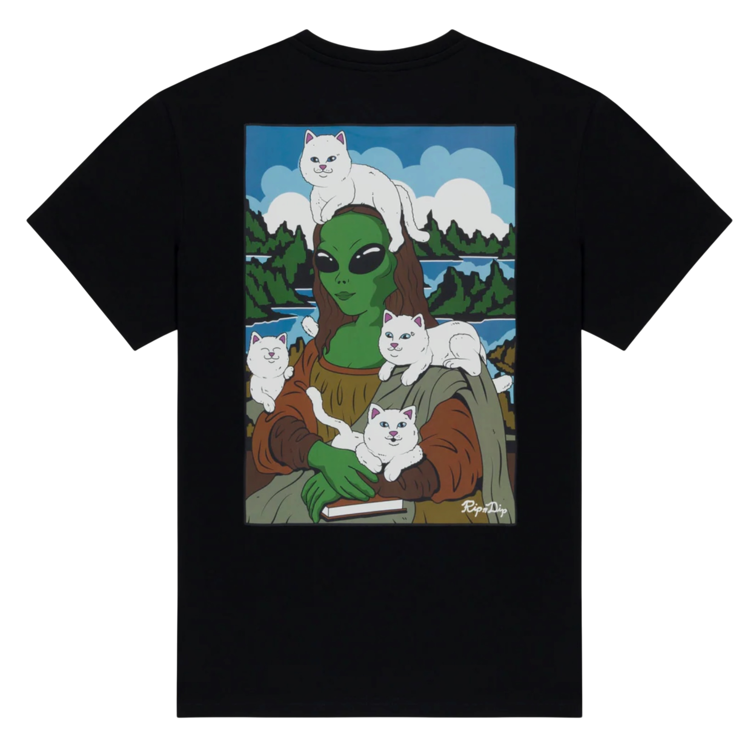 RIPNDIP HERE ALL ALONG TEE