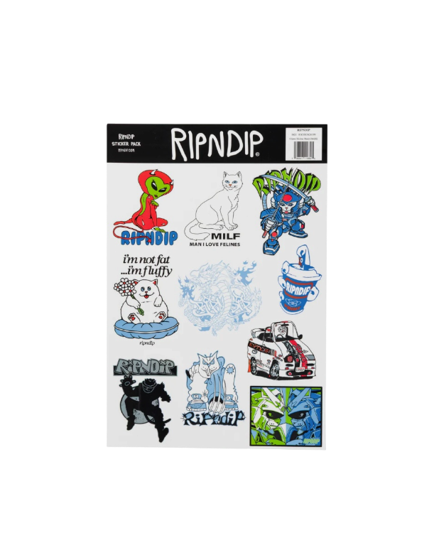 RIPNDIP CLAWS STICKER SHEET RIPNDIP CLAWS STICKER SHEET