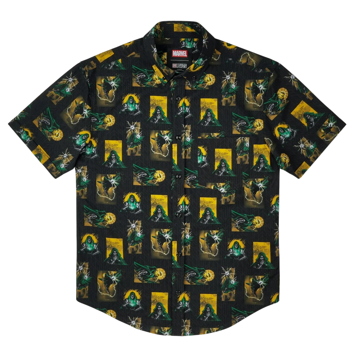 RSVLTS Doctor Doom RSVLTS Doctor Doom "Shock Doc" – KUNUFLEX Short Sleeve Shirt