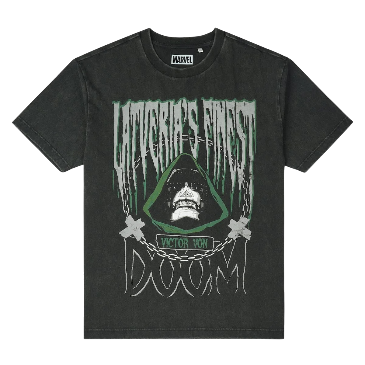 RSVLTS Doctor Doom "Latveria's Finest" – Vintage Crewneck Tee