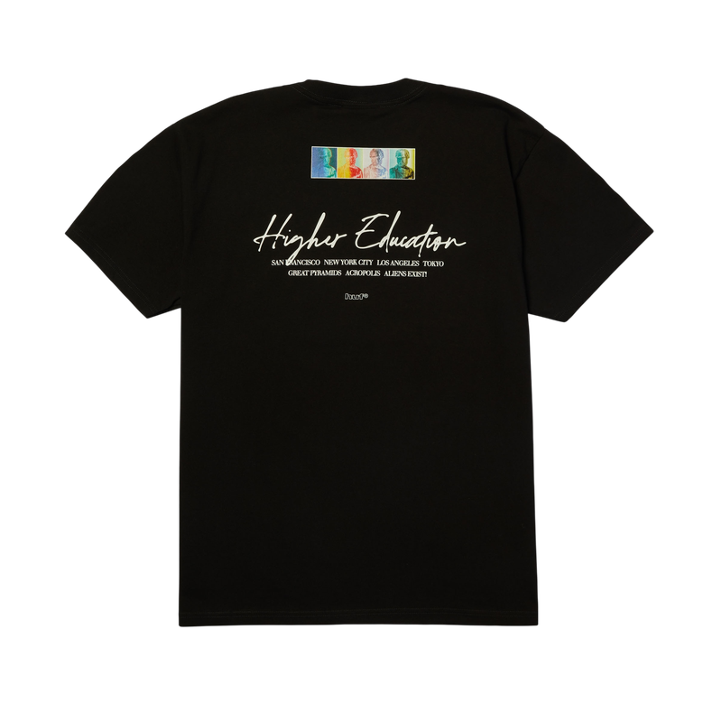 HIGHER EDUCATION S/S TEE - BLACK