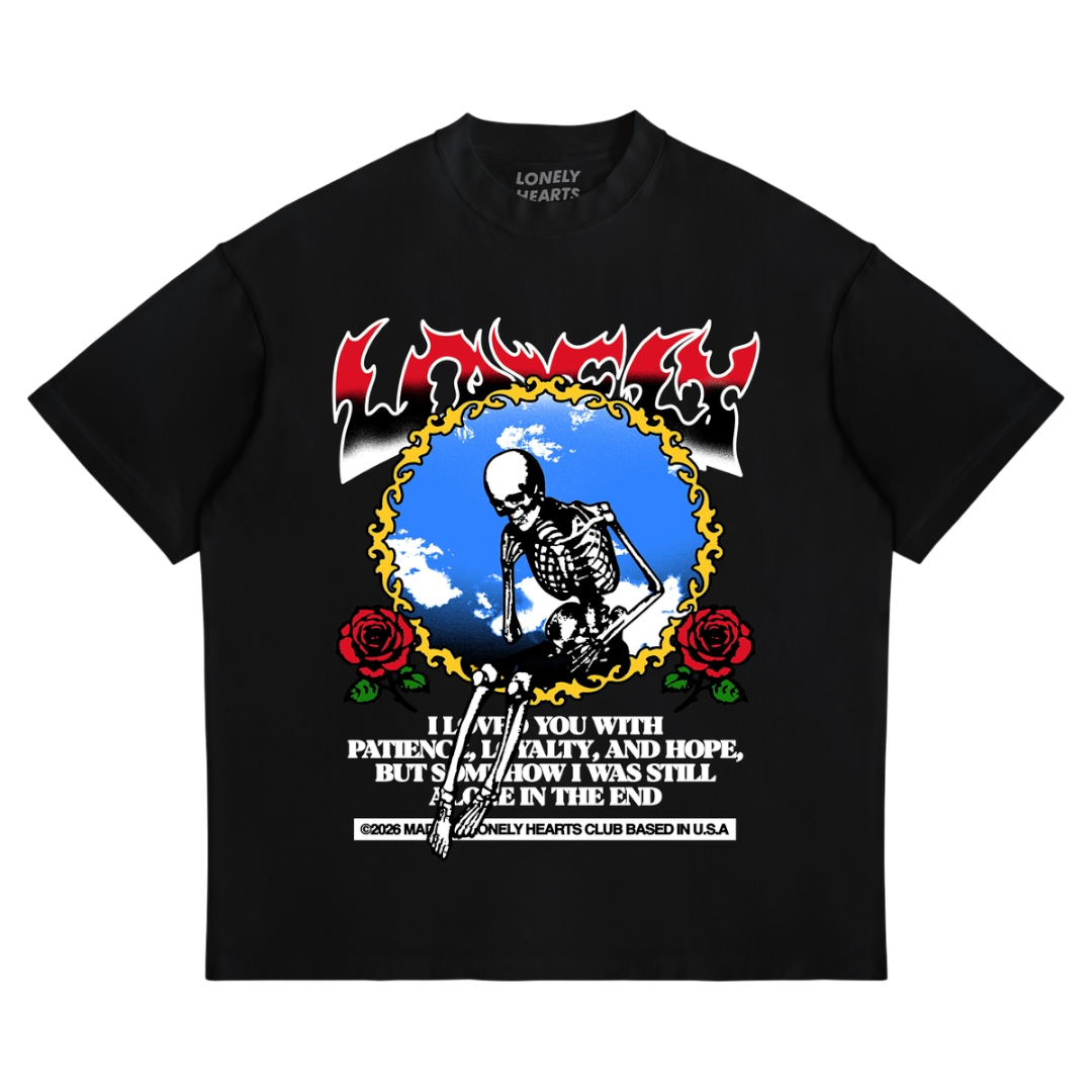 Lonely Hearts Club Alone In The End Premium Tee Lonely Hearts Club Alone In The End Premium Tee