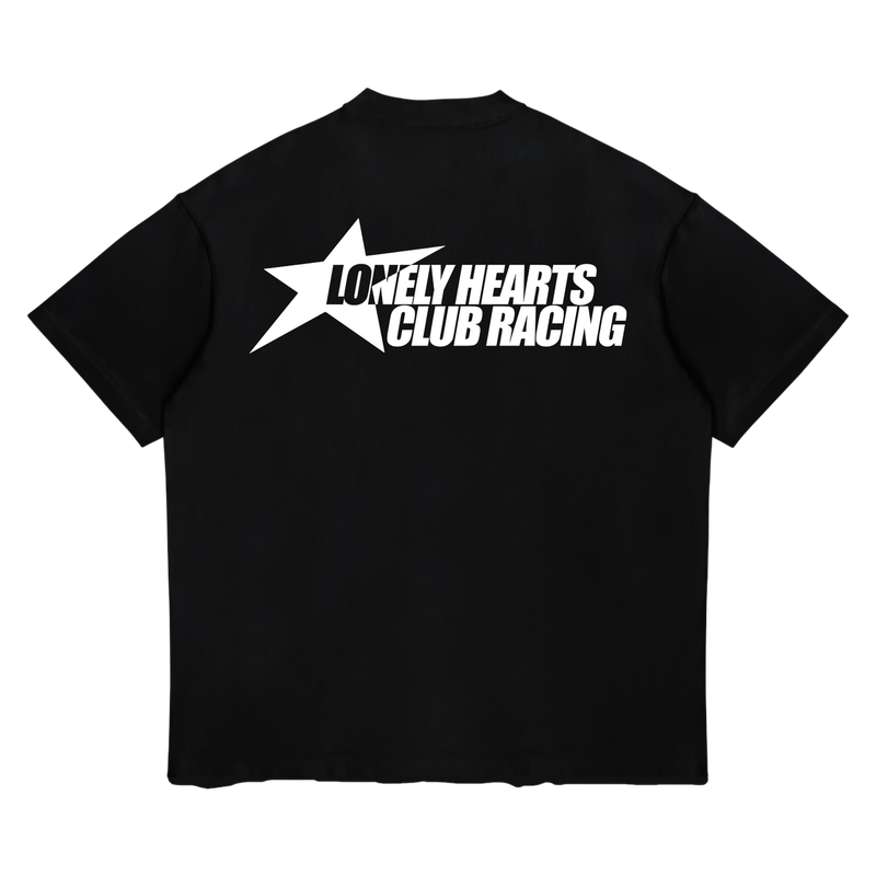 Lonely Hearts Club Midnight Racers Cropped Premium Tee