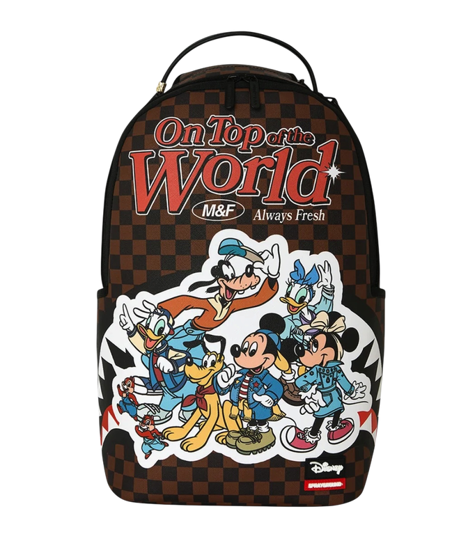 SPRAYGROUND DISNEY MICKEY OFFICIAL COLLAB - CREW READY BACKPACK SPRAYGROUND DISNEY MICKEY OFFICIAL COLLAB - CREW READY BACKPACK