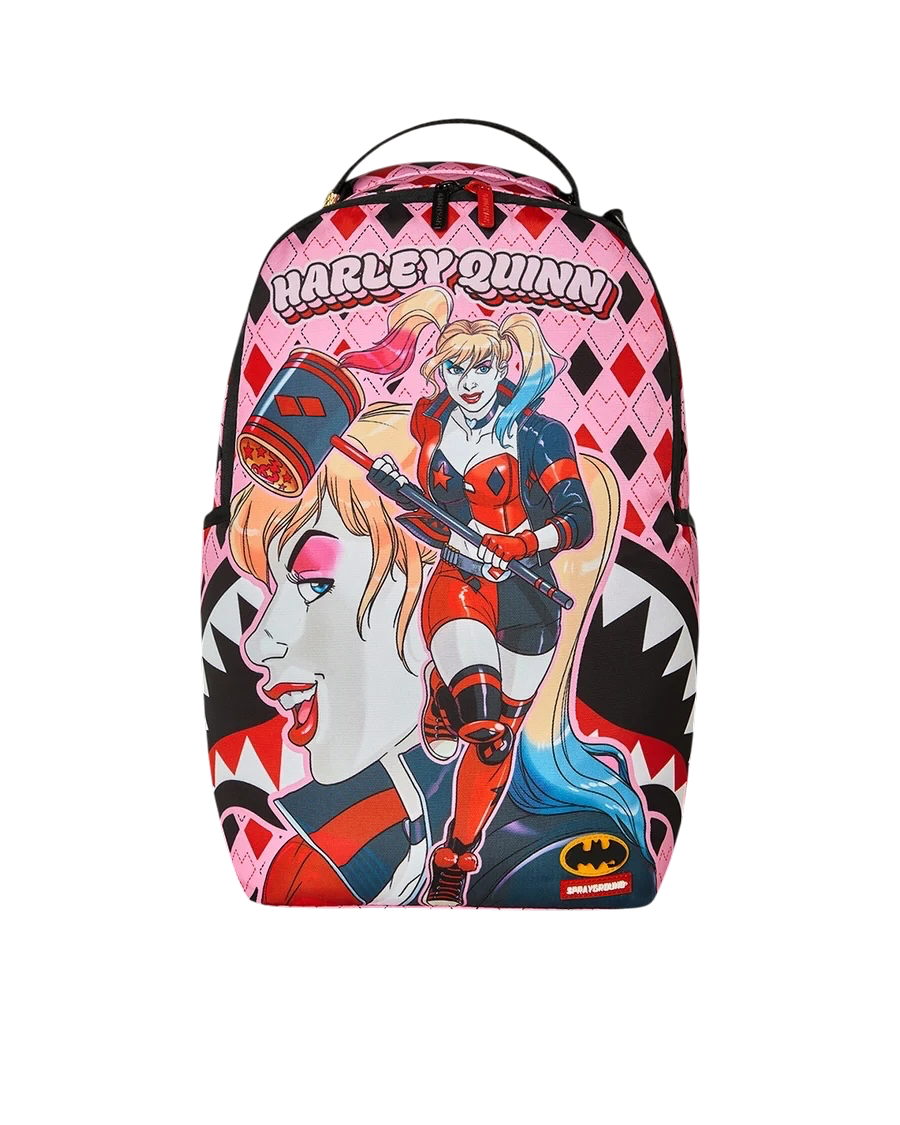 SPRAYGROUND HARLEY QUINN DC HAMMER BACKPACK