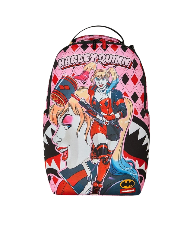 SPRAYGROUND HARLEY QUINN DC HAMMER BACKPACK SPRAYGROUND HARLEY QUINN DC HAMMER BACKPACK