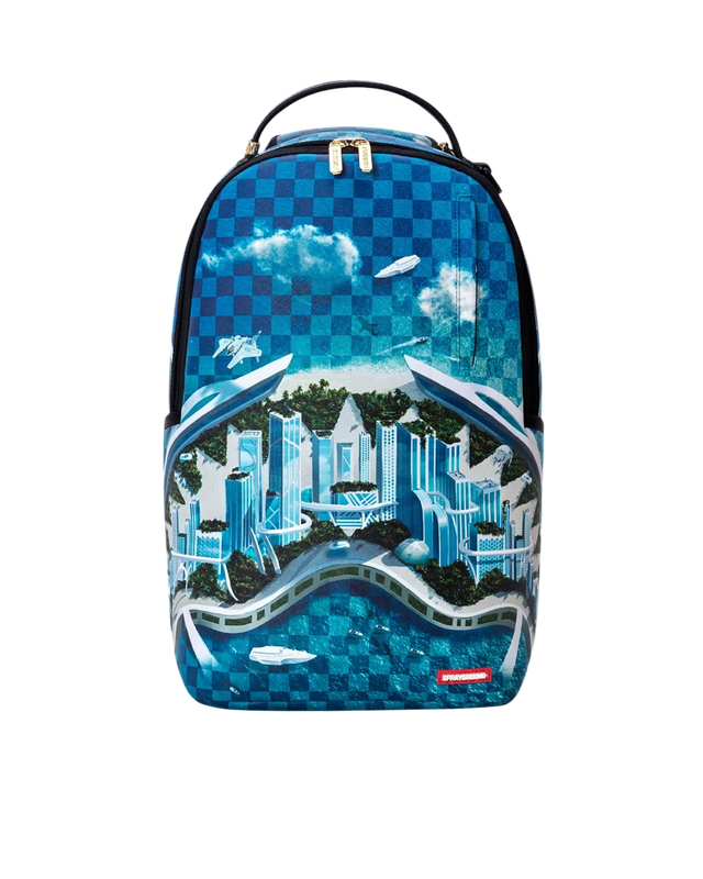 SPRAYGROUND SHARK ISLAND SKYPORT FUTURE CITY BACKPACK SPRAYGROUND SHARK ISLAND SKYPORT FUTURE CITY BACKPACK