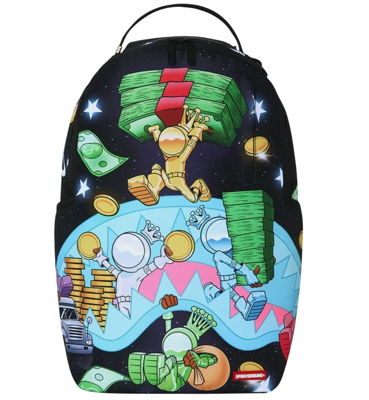 SPRAYGROUND ASTRO CREW - SPACE STACKS BACKPACK SPRAYGROUND ASTRO CREW - SPACE STACKS BACKPACK