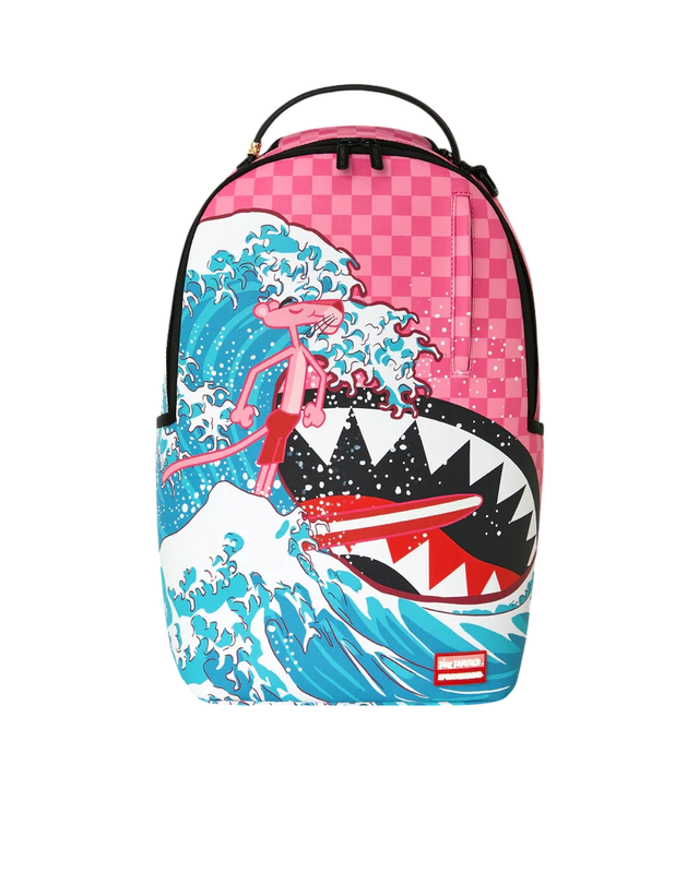 SPRAYGROUND PINK PANTHER DIAMOND WAVES BACKPACK SPRAYGROUND PINK PANTHER DIAMOND WAVES BACKPACK