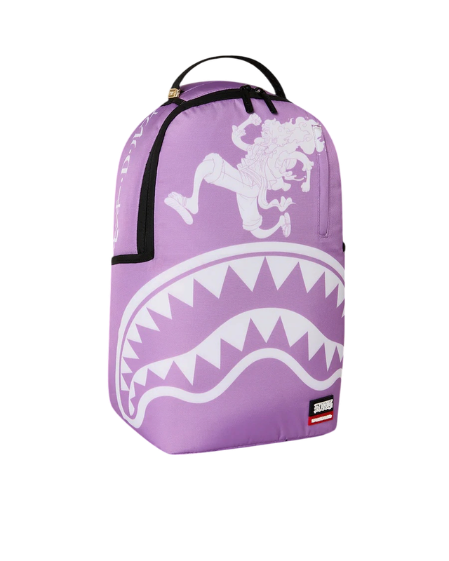 SPRAYGROUND ONE PIECE GEAR 5 STENCIL BACKPACK SPRAYGROUND ONE PIECE GEAR 5 STENCIL BACKPACK