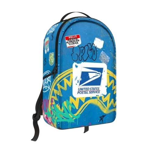 SPRAYGROUND USPS MAILBOX VANDAL BACKPACK SPRAYGROUND USPS MAILBOX VANDAL BACKPACK