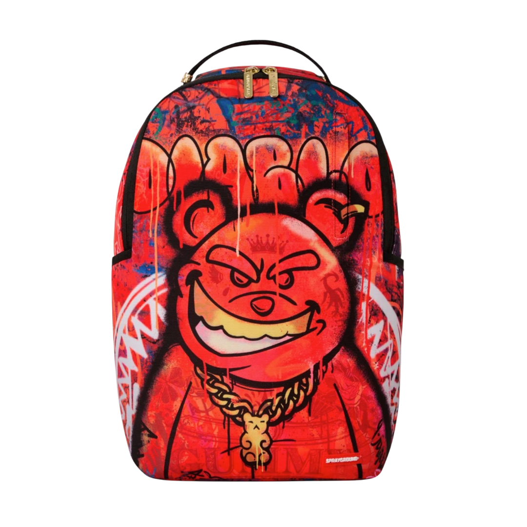 SPRAYGROUND DIABLO - MURAL FIRE BACKPACK SPRAYGROUND DIABLO - MURAL FIRE BACKPACK