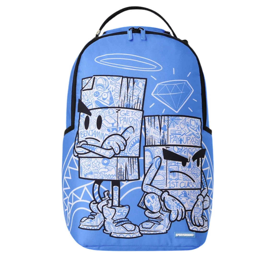 SPRAYGROUND MONEY BOYS TOO COOL FOR COOL BACKPACK SPRAYGROUND MONEY BOYS TOO COOL FOR COOL BACKPACK