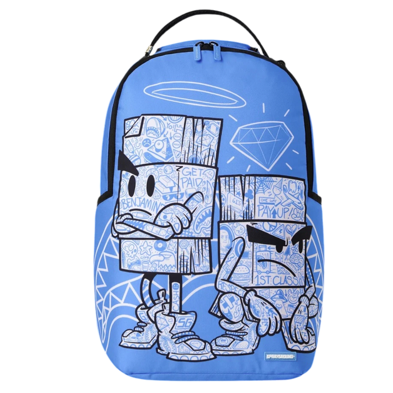 SPRAYGROUND MONEY BOYS TOO COOL FOR COOL BACKPACK SPRAYGROUND MONEY BOYS TOO COOL FOR COOL BACKPACK
