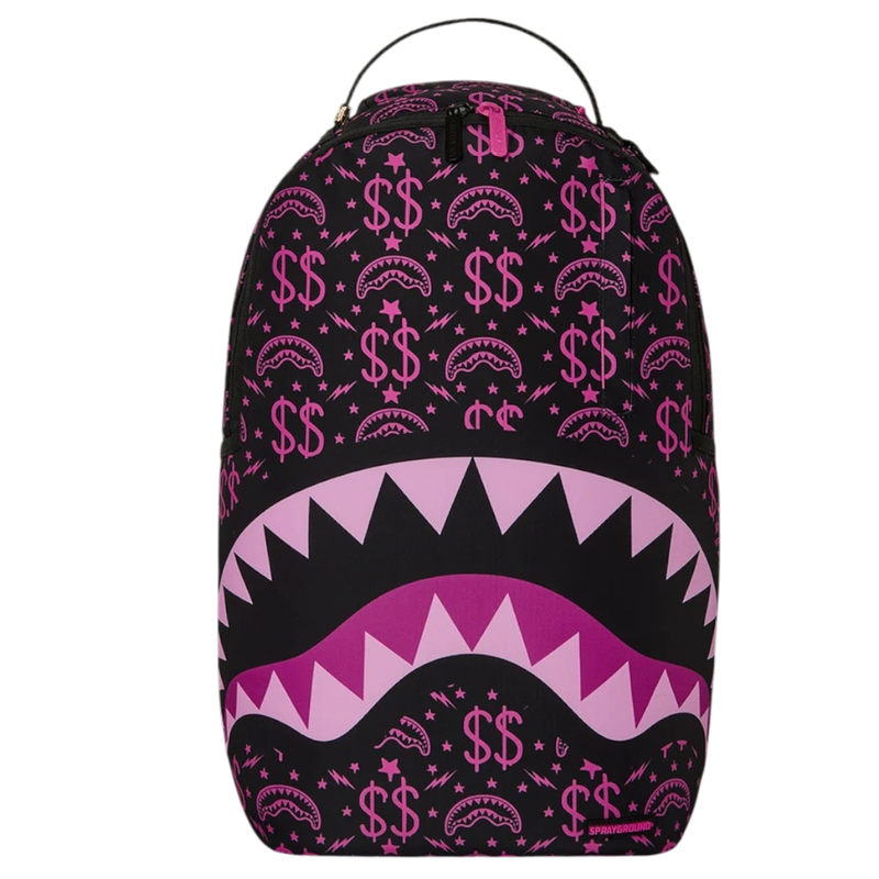 SPRAYGROUND MONEY MAKER SHARK PAPER BACKPACK SPRAYGROUND MONEY MAKER SHARK PAPER BACKPACK