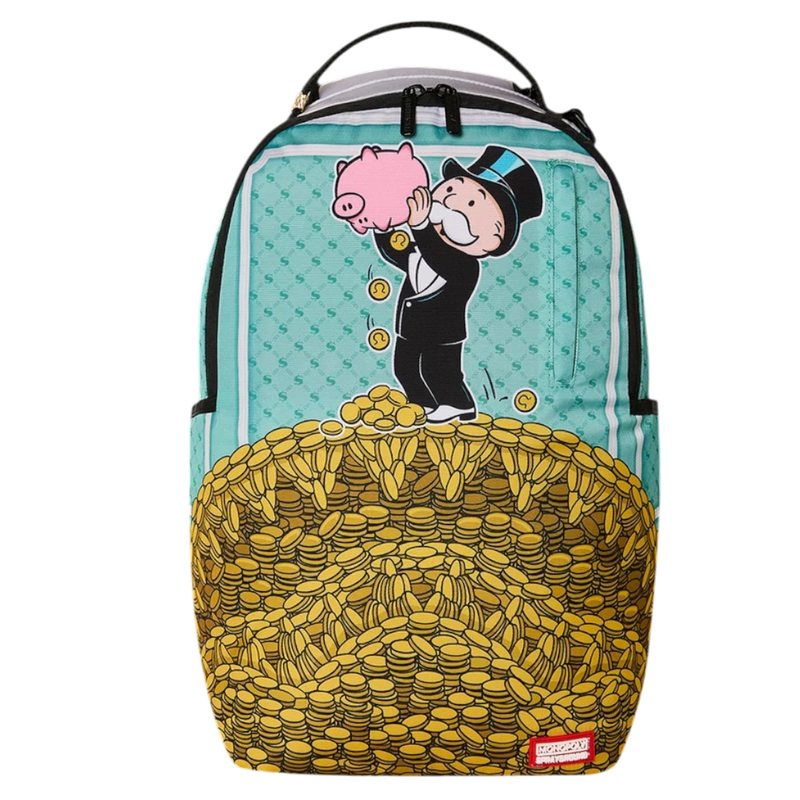 SPRAYGROUND MONOPOLY MAKE SURE IT'S ALL THERE BACKPACK SPRAYGROUND MONOPOLY MAKE SURE IT'S ALL THERE BACKPACK