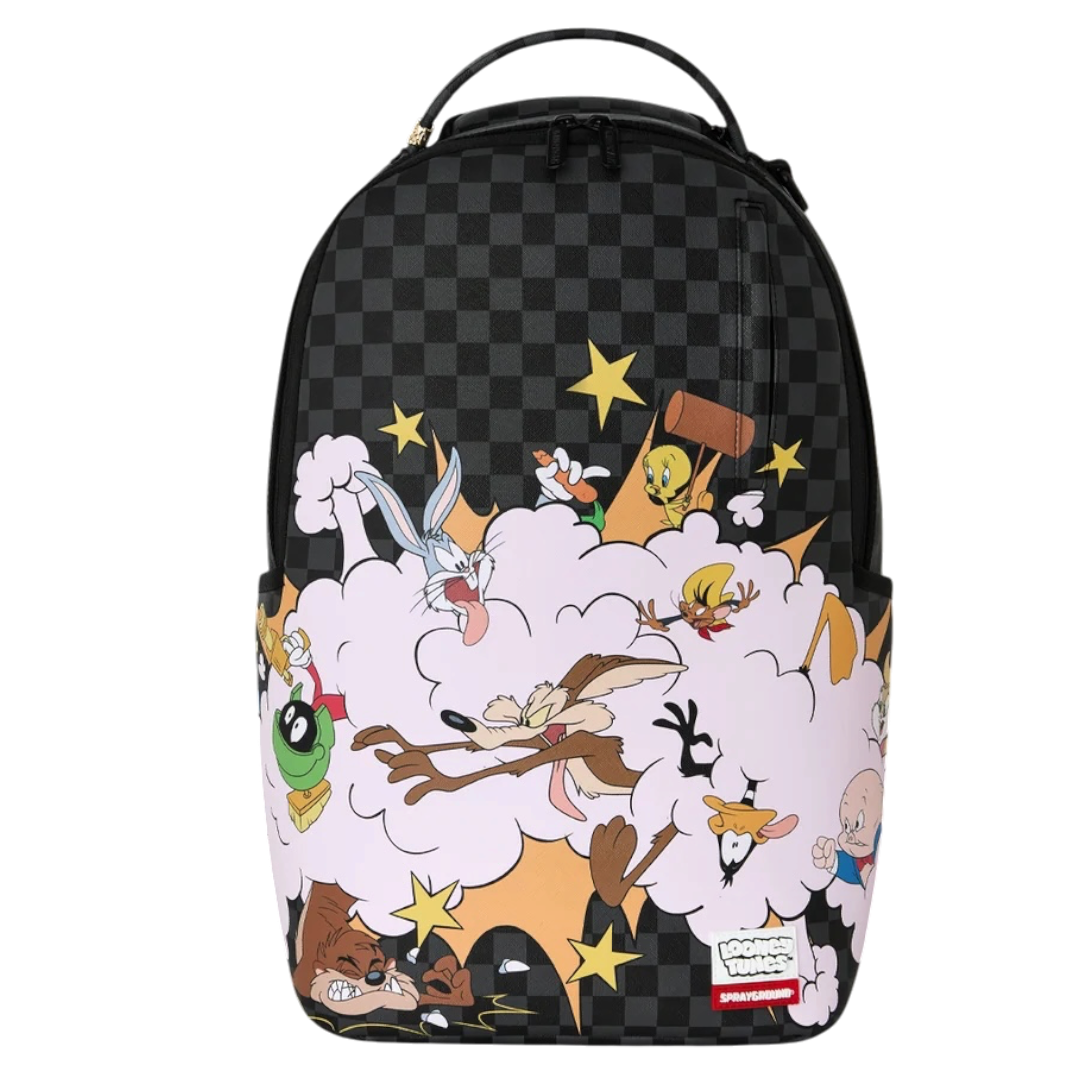 SPRAYGROUND LOONEY TUNES OFFICIAL COLLAB - RUMBLE IN THE SHARK BACKPACK SPRAYGROUND LOONEY TUNES OFFICIAL COLLAB - RUMBLE IN THE SHARK BACKPACK