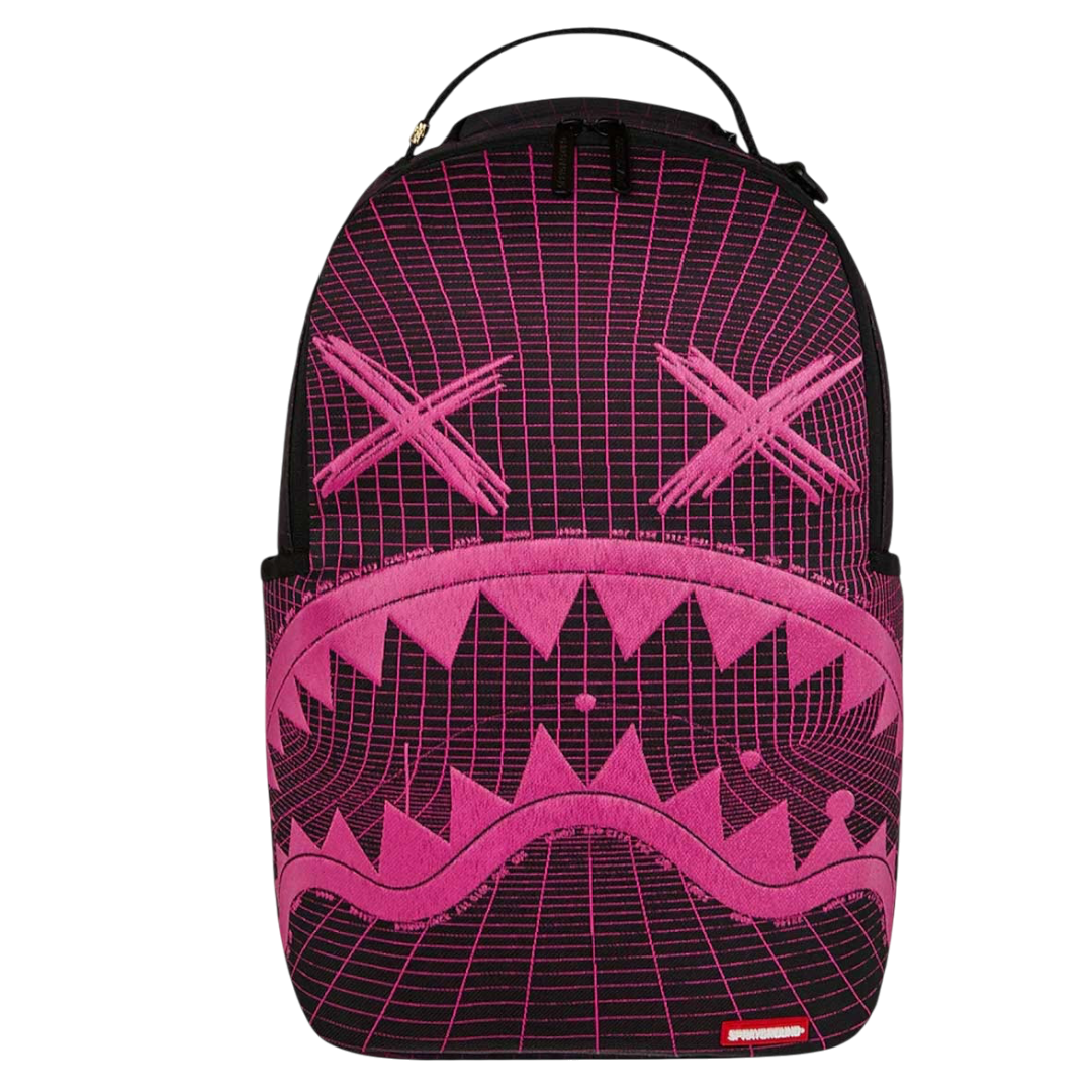 SPRAYGROUND FIBER OPTICS PARTY SHARK BACKPACK SPRAYGROUND FIBER OPTICS PARTY SHARK BACKPACK