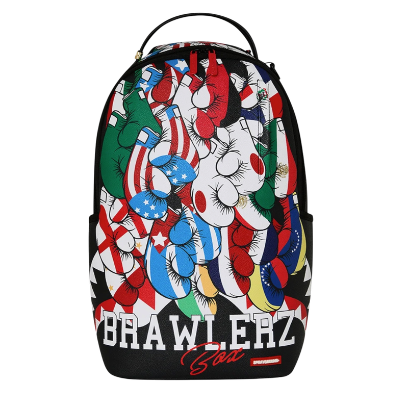 SPRAYGROUND BRAWLERZ BOXING CLUB MIAMI COLLAB BACKPACK SPRAYGROUND BRAWLERZ BOXING CLUB MIAMI COLLAB BACKPACK
