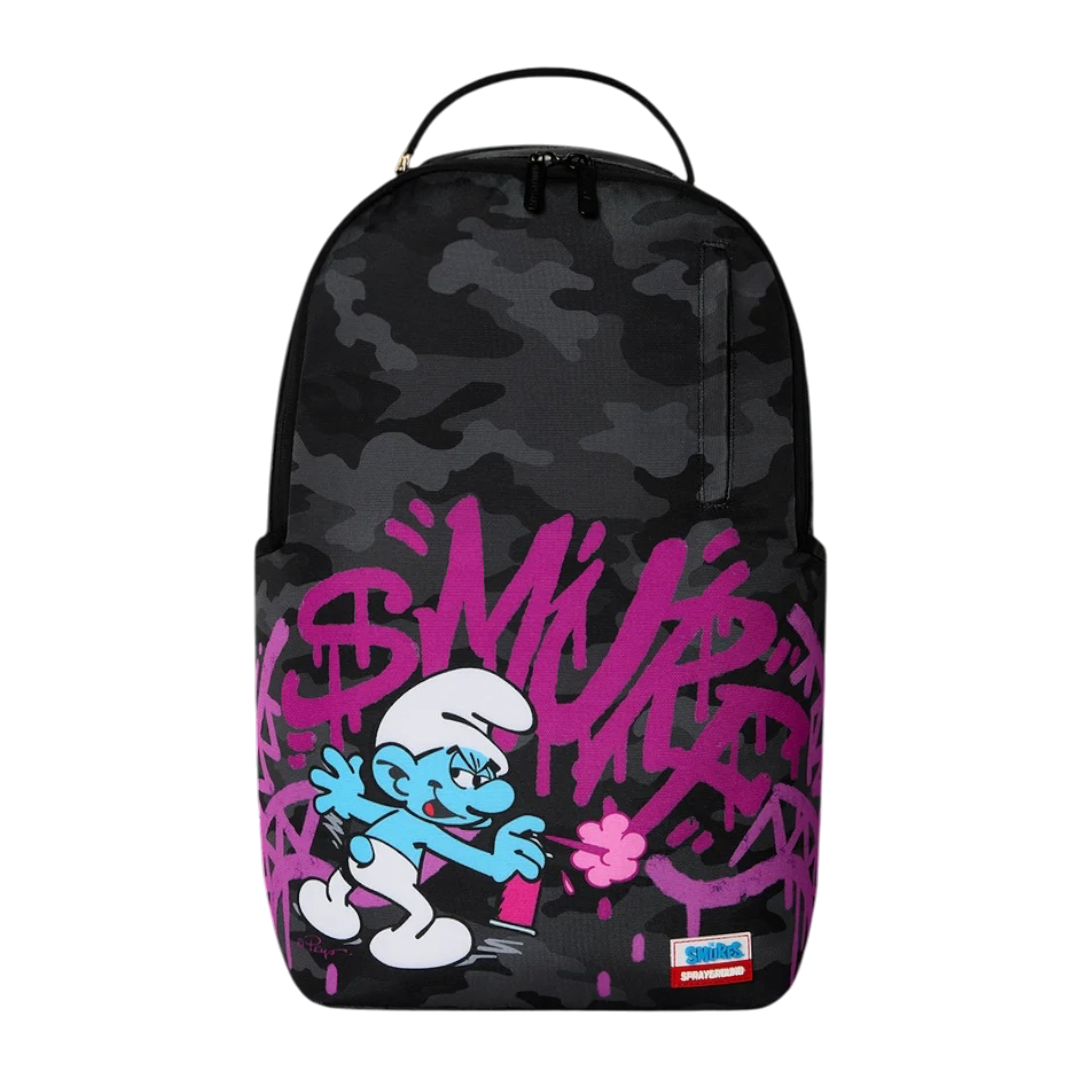 SPRAYGROUND SMURFS SHARK TAG BACKPACK SPRAYGROUND SMURFS SHARK TAG BACKPACK