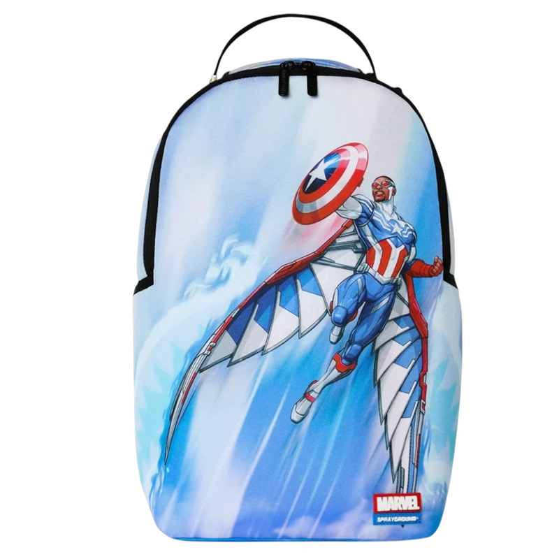 SPRAYGROUND MARVEL FALCON SOAR TO NEW HEIGHTS BACKPACK SPRAYGROUND MARVEL FALCON SOAR TO NEW HEIGHTS BACKPACK