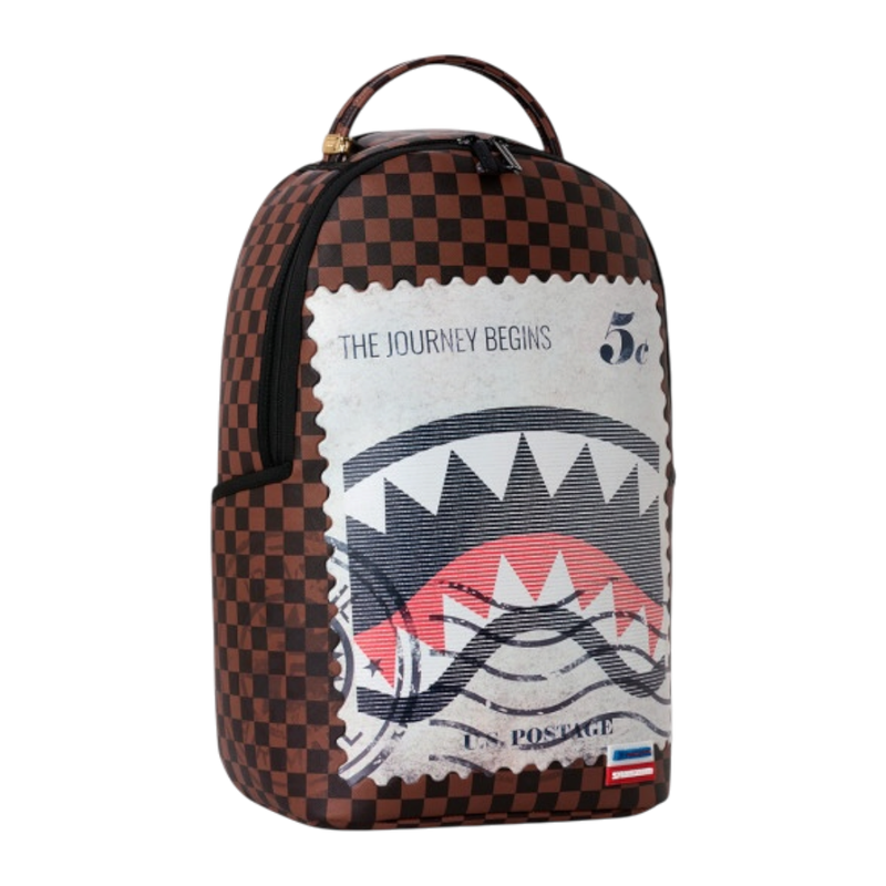 SPRAYGROUND USPS SHARK STAMP BACKPACK SPRAYGROUND USPS SHARK STAMP BACKPACK