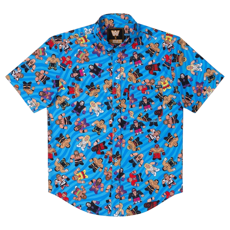 RSVLTS WWE "Big Shots Legends" – KUNUFLEX Short Sleeve Shirt