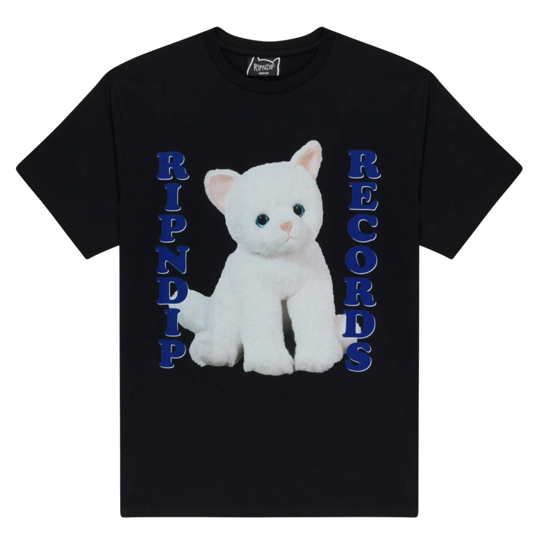 RIPNDIP PLUSH RECORDS TEE RIPNDIP PLUSH RECORDS TEE